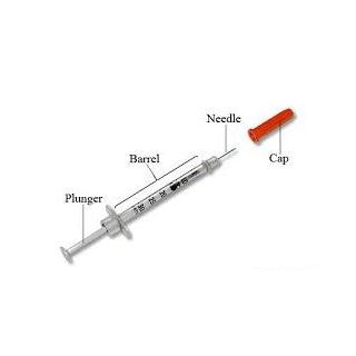 BD Syringe Only 20cc Luerlock